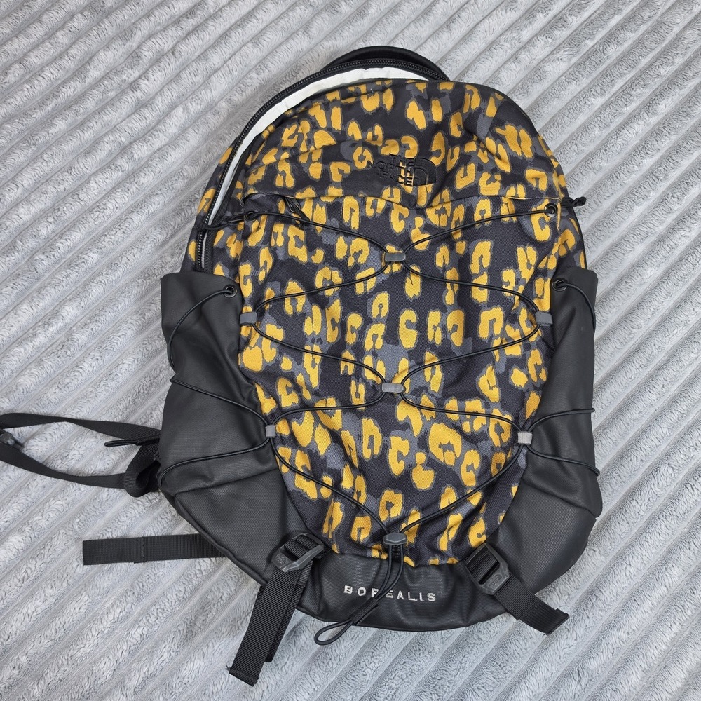 The North Face Borealis Backpack Cheetah Print Hiking Camping Backpack